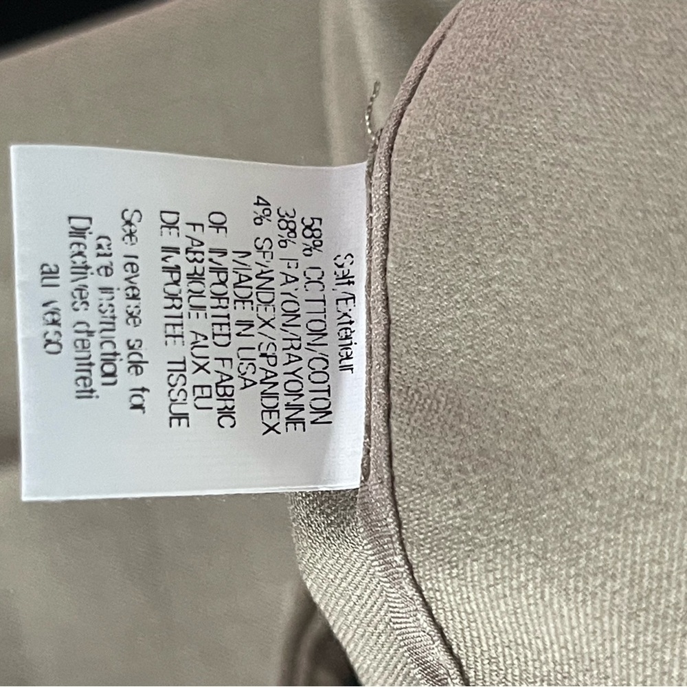 Theory Belinda 2 Bistrech Warm Khaki Pants Warm Khaki 8 - Picture 8 of 10